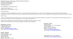 Desktop Screenshot of krispens.de